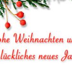 Festtagswünsche und Aussicht 2018